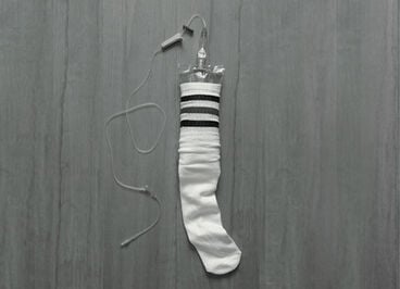 IV in a tube sock IV in a tube sock