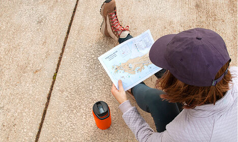 Reading a Trail Map