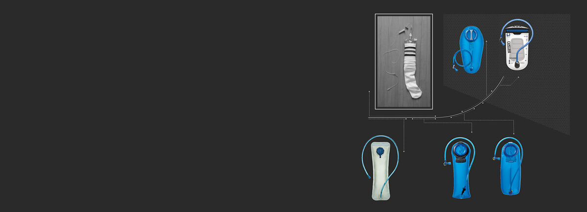a timeline of CamelBak reservoirs