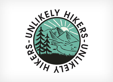 Unlikely Hikers Logo Unlikely Hikers Logo