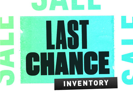 Square tile with "Last Chance Sale" text