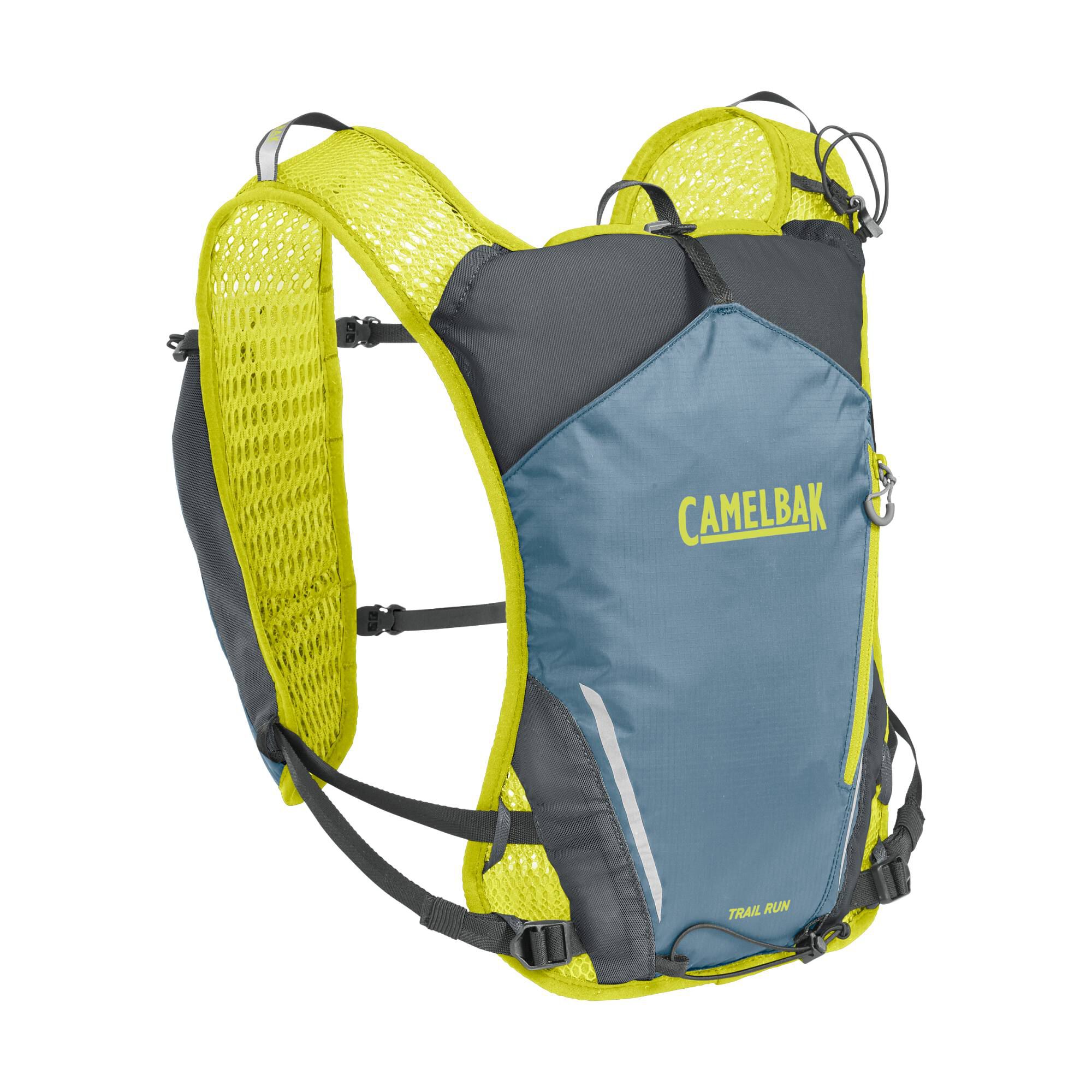 Women s Trail Run Vest with Two 17oz Quick Stow Flasks