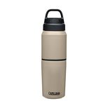 MultiBev 17 oz Bottle / 12 oz cup, Insulated Stainless Steel