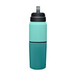 MultiBev 17 oz Bottle / 12 oz cup, Insulated Stainless Steel