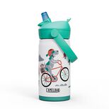 Thrive&trade; Flip Straw Kids 12oz Bottle, Insulated Stainless Steel