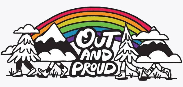 Chute&reg; Mag 32oz Water Bottle, Insulated Stainless Steel, Pride Collection Limited Edition