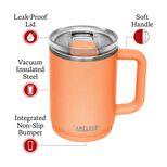 Thrive&trade; 16 oz Mug, Insulated Stainless Steel