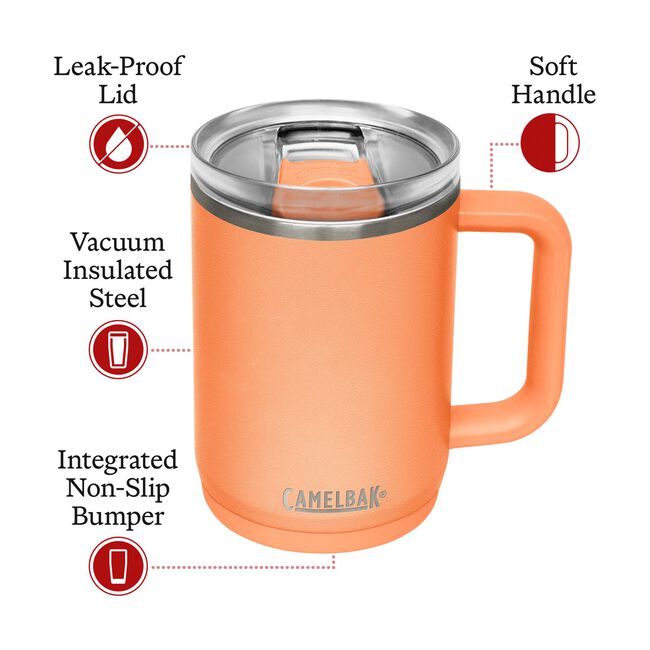 Thrive&trade; 16 oz Mug, Insulated Stainless Steel