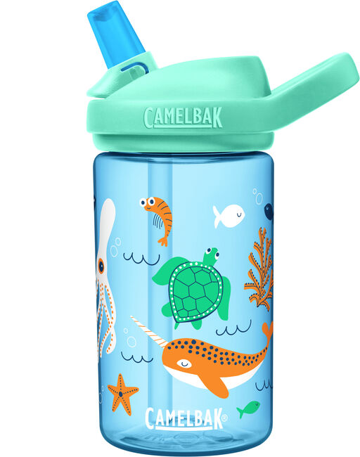 Summit Kids Water Bottle with Straw Lid - 14oz Under the Sea