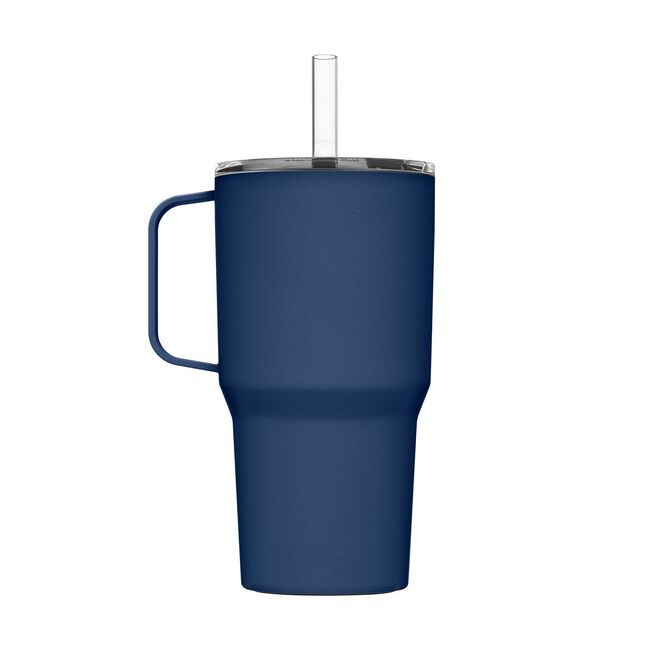 Horizon 24oz Tall Straw Mug, Insulated Stainless Steel