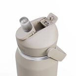 Thrive&trade; Flip Straw 32oz Bottle, Insulated Stainless Steel