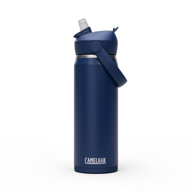 Thrive&trade; Flip Straw 20oz Bottle, Insulated Stainless Steel