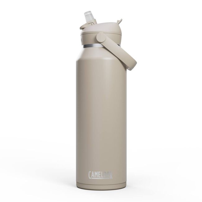 Thrive&trade; Flip Straw 40oz Bottle, Insulated Stainless Steel