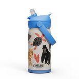 Thrive&trade; Flip Straw Kids 12oz Bottle, Insulated Stainless Steel