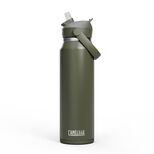 Thrive&trade; Flip Straw 32oz Bottle, Insulated Stainless Steel