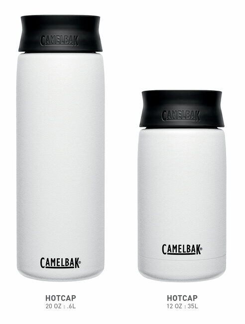 Hot Cap 12oz Travel Mug, Insulated Stainless Steel