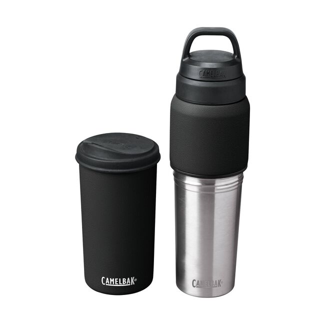 MultiBev 22 oz Bottle / 16 oz Cup, Insulated Stainless Steel