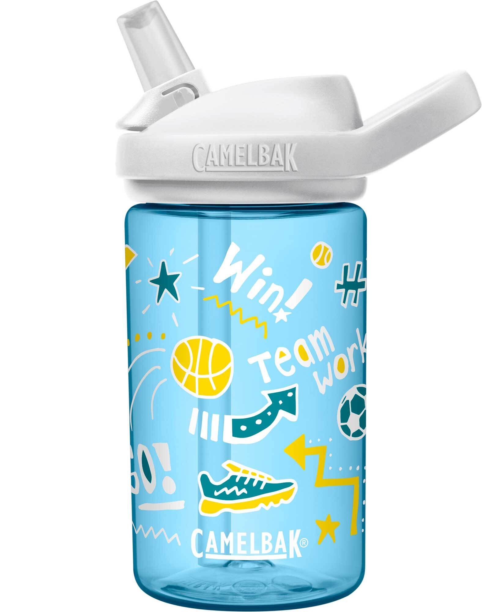 Camelbak Kids Eddy Anti-Spill Water/Drinks Hydration Bottle New Designs 
