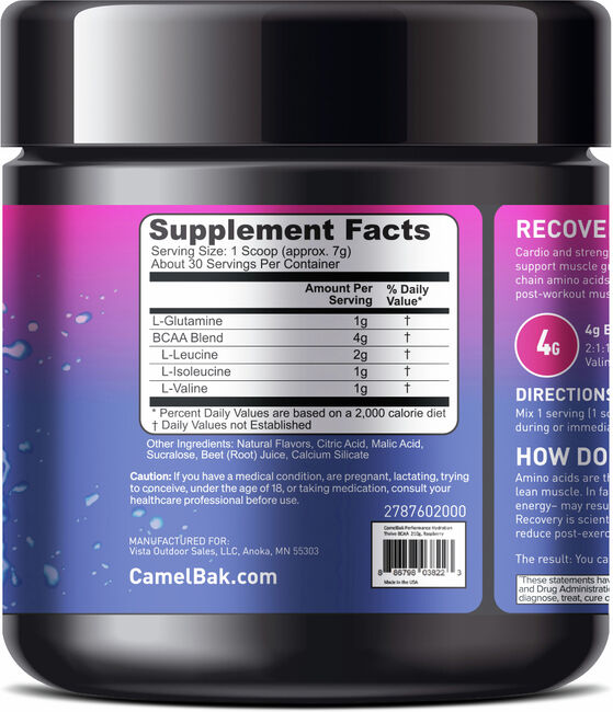 Performance Hydration Thrive Recovery Branch Chain Amino Acid Supplement