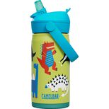 Thrive&trade; Flip Straw Kids 12oz Bottle, Insulated Stainless Steel