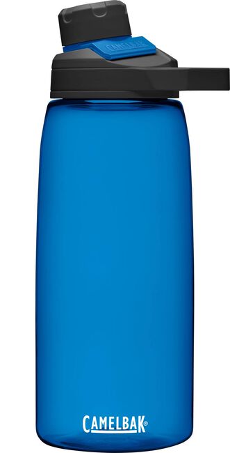 CamelBak Trinkflasche Chute Mag, aus Tritan, 1,5 Liter, ca. 29 cm, Grau