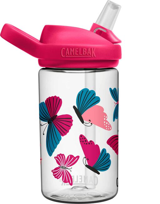 CamelBak Kids Eddy Water Bottle, 0.4 L, Elephant Love 