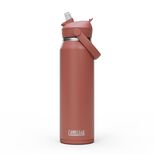 Thrive&trade; Flip Straw 32oz Bottle, Insulated Stainless Steel