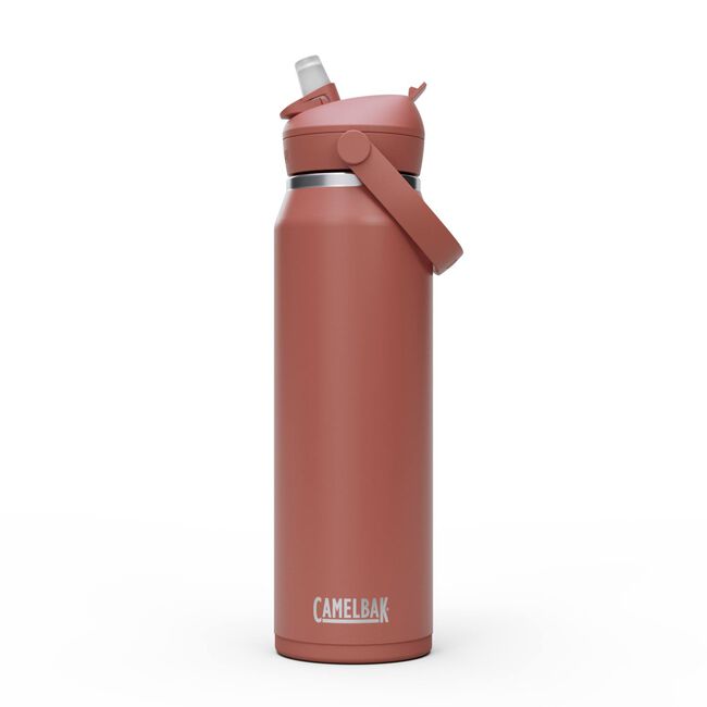 Thrive&trade; Flip Straw 32oz Bottle, Insulated Stainless Steel