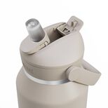 Thrive&trade; Flip Straw 40oz Bottle, Insulated Stainless Steel