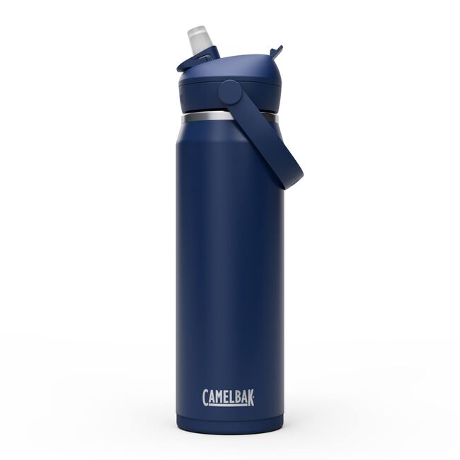 Thrive&trade; Flip Straw 25oz Bottle, Insulated Stainless Steel