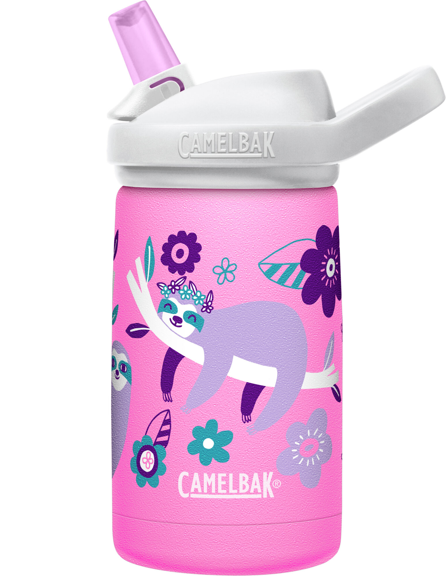 Camelbak Eddy Kids Anti-Spill Water/Drinks Hydration Bottle SNOW PRINCESS 