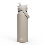Thrive&trade; Flip Straw 25oz Bottle, Insulated Stainless Steel