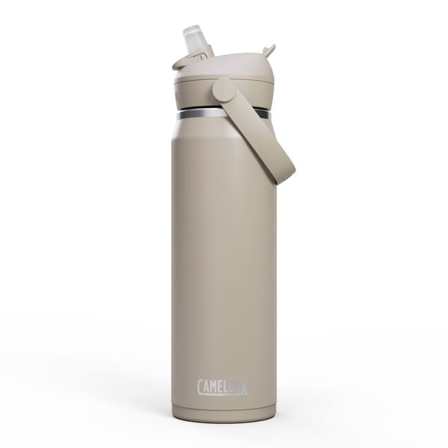 Thrive&trade; Flip Straw 25oz Bottle, Insulated Stainless Steel