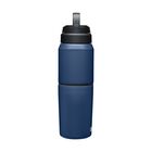 MultiBev 17 oz Bottle / 12 oz cup, Insulated Stainless Steel