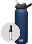 Eddy&reg; + filtered by LifeStraw&reg;, 32oz Bottle, Vacuum Insulated  Stainless Steel