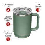 Thrive&trade; 16 oz Mug, Insulated Stainless Steel