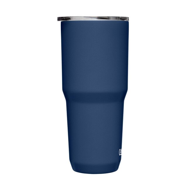 Blue Plastic Cup with tube for drinks and coctails 0.43 L
