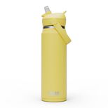 Thrive&trade; Flip Straw 25oz Bottle, Insulated Stainless Steel