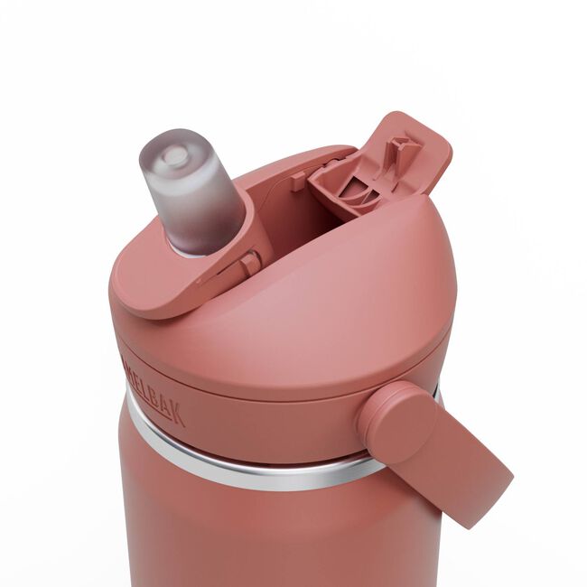 Thrive&trade; Flip Straw 20oz Bottle, Insulated Stainless Steel