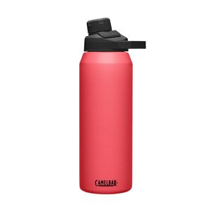 CamelBak Chute Mag Insulated Metal Thermos Water Bottle 32oz 1 Liter Pink