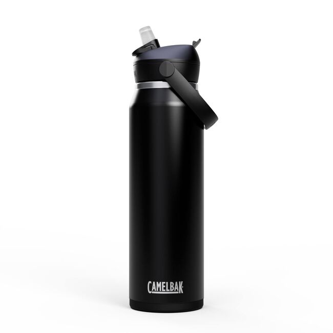 Thrive&trade; Flip Straw 32oz Bottle, Insulated Stainless Steel