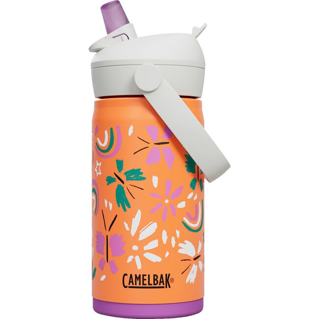 Thrive&trade; Flip Straw Kids 12oz Bottle, Insulated Stainless Steel