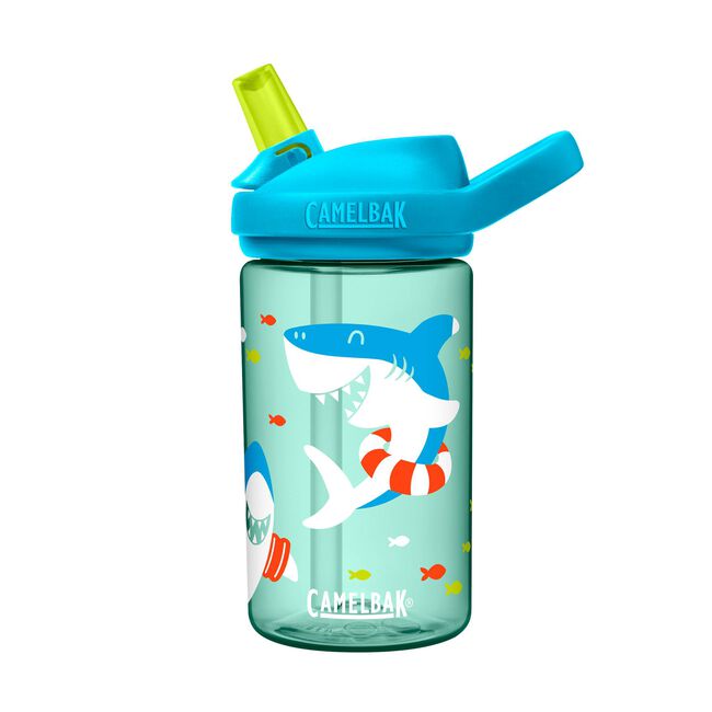 CamelBak® Eddy + Tritan Kids Water Bottle - Sharks and Rays, 14 oz