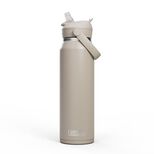 Thrive&trade; Flip Straw 32oz Bottle, Insulated Stainless Steel