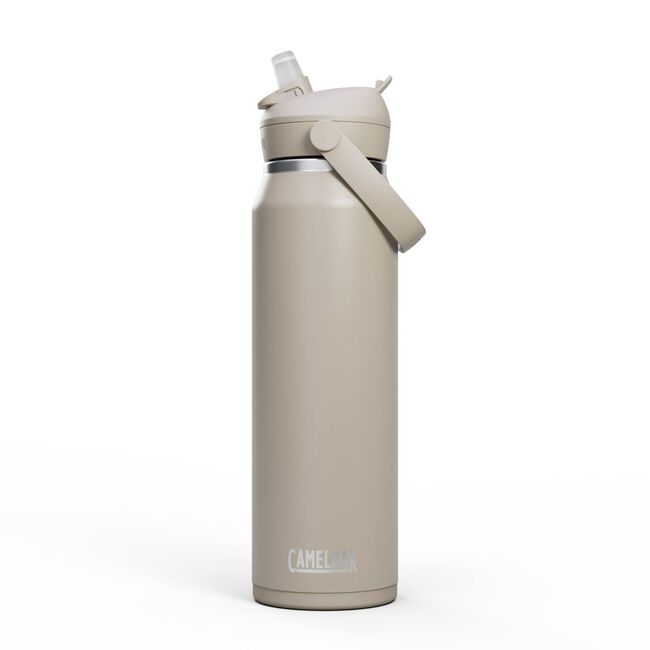 Thrive&trade; Flip Straw 32oz Bottle, Insulated Stainless Steel