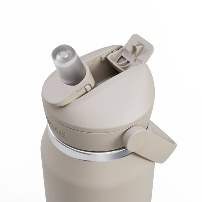 Thrive&trade; Flip Straw 32oz Bottle, Insulated Stainless Steel