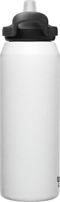 CamelBak 32oz Eddy+ Vacuum Insulated Stainless Steel Water Bottle filtered  by Life Straw - White