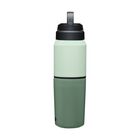 MultiBev 17 oz Bottle / 12 oz cup, Insulated Stainless Steel