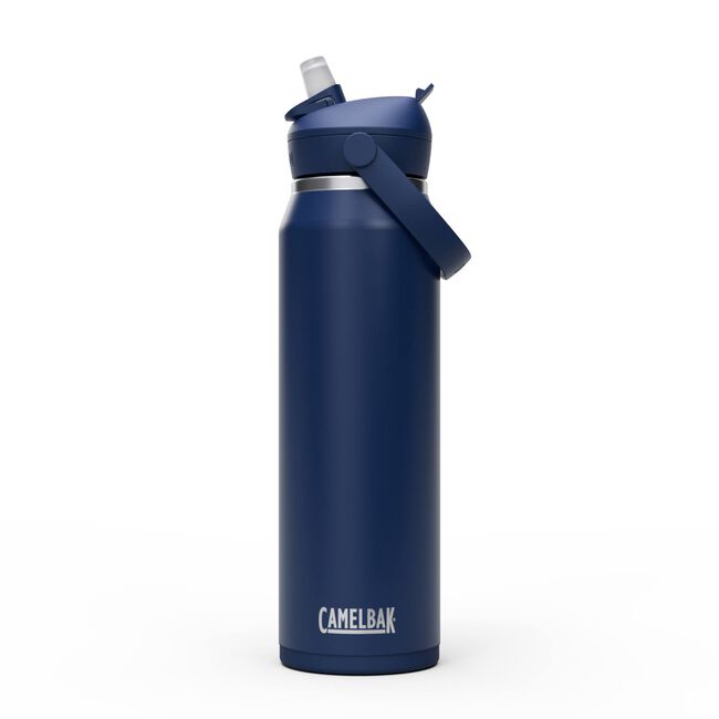 Thrive&trade; Flip Straw 32oz Bottle, Insulated Stainless Steel