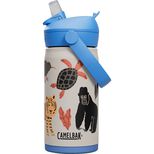 Thrive&trade; Flip Straw Kids 12oz Bottle, Insulated Stainless Steel